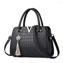 Shoulder Bags Ladies Messenger Fashion Women Leather Handbags 2024 High Quality Big Bag Crossbody Zipper Bolsos Mujer Female