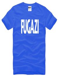 New Design Fugazi T Shirts Men Cotton Short Sleeve HEAVY METAL PUNK POP Men039s TShirt Summer Style Male Music Rock Band Top T1087673