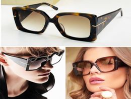 New Tom Designer Sunglasses for Woman New Fashion Square Big Frame Mens Brand Glasses TF921 UV Protection Top Cool Tide Street Sho8535530