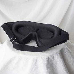 Sleep Masks 3D sleep eye mask comfortable 3D design memory foam block light out sleep eye mask relax sleep massager sleep facial mask G240529