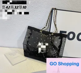 Simple Shoulder Bag Handbag Korean Style Student Mesh Simple Trendy Beach Shopping Bags