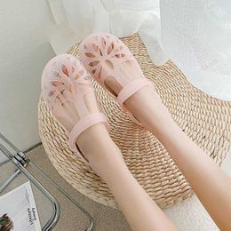 Pantofole scarpe gelatina sandali da donna sandali estivi gelati scarpe pantofole nuove edizione coreana Treasure sweet beach shoes sweet beach shoes Trend