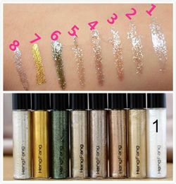 WholeProfessional Cosmetics Shining Bronzer Gold Eye Shadow 7 Colours Eyeshadow Shimmer Glitter Shining Makeup maquiagem 5175997