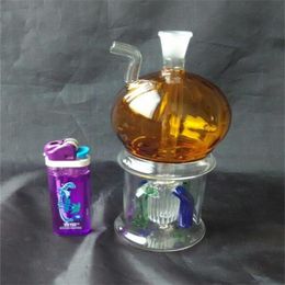 Hookahs Round belly smoke glass glass bongs accessories Glass Smoking Pipes colorful mini multi-