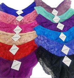 200pcslot Sexy Transparent Underwear lingerie Lace Panties Pants Ladies Briefs For Women ropa interiXH7BGR2623367