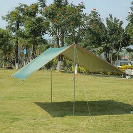 Tents And Shelters Waterproof Tarp Tent Shade Ultralight Garden Canopy Sunshade Outdoor Camping Awning Tourist Beach Sun Shelter 3x