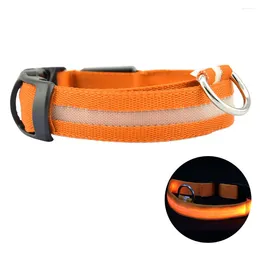 Dog Collars LED Collar Flashing Glowing Flash Necklace Light Luminous Safety Night For Small Medium Large Dogs