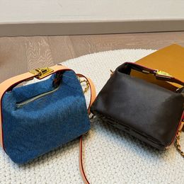 Soft Box Bag Designer Bag Tote Bag Crossbody Bag Bento Bag Denim Canvas Handbags Purse Lady Shoulder Bag Zipper Wallet Designer Chain Cell Phone Pocket Clutch Purse