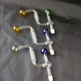 Hookahs Color backgammon boilers glass bongs accessories Glass Smoking Pipes colorful mini multi-