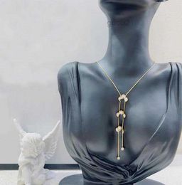 4 Color Women Clover Locket Halskette Designer Anhänger Halsketten