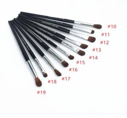 PRO Eye Shadow Makeup Brushes 10 11 12 13 14 15 16 17 18 19 AlloverAnlgedTapered Crease Smudge Blending Shading Contouring Cosme8333003