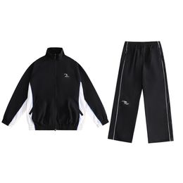 new mens tracksuits sweatsuits designer solid color suit long sleeves jacket outwear stylist brand sports and leisure us s-ll