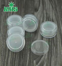 Clear 5ml oil concentrate silicone container for bho oil non sticky mini bho extract transparent silicon dab wax containers rubber1922563