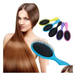 Hair Brushes Wet Dry Brush Der Mas Comb With Airbags Combs For Shower B537 Drop Delivery Products Care Styling Dhpgj