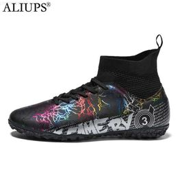 Dress Shoes Dress Shoes ALIUPS Size 3148 Men Soccer Sneakers Cleats Professional Football Boots Kids Futsal for Boys Girl 230804