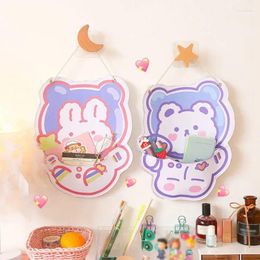 Storage Bags Cartoon Cute Hanging Bag Bedroom Living Room Sundries Pouch Organiser Home Supplies Wall Decoration