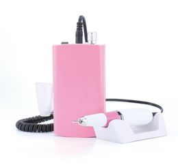 Portable Cordless Nail Drill Machine 30000 Rpm US Plug Electric File Rechargeable Battery Drilling Accessories3834756