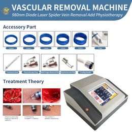 Laser Machine 4 In 1 Laser Vascular 980Nm Blood Vessels Removal Machine Spider Veins Skin Rejuvenation