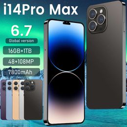 PIN- New best-selling I14 Pro Max1+16 6.7-inch Android 8.1 smartphone