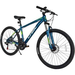 Bikes Ride-Ons Strollers# Mens mountain bike suspension fork 21 speed gear 26 inch bike childrens and adult multifunctional bike WX5.31