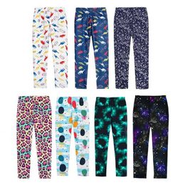 Leggings Strumpfhosen Hosen süße Mädchen Hosen Girl Frühling Herbst Gedruckte Mädchen Sommer Kinderhosen Kleidung Skinny Elastizität Bleistifthose 1-11y WX5.31