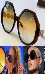 Popular Mens and Womens Greek Key Sunglasses 4395 Cover Advertising Unique Temple Design Fashion Full UV Protection Top Quality Wi4526978
