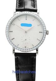 Potiky Phelipel watch luxury designer New Classic Watch Series 18k Platinum Diamond Set Manual Mechanical Watch Womens Watch 7120G