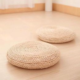Pillow Useful Tatami Skin-friendly Straw Braid Mat Handmade Flexible Seat For Home