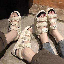 Sandals Men Summer 2024 Slippers Korean Trendy Personalised Couples Versatile Sports Leisure Zapatilla Hombre Mens Slides