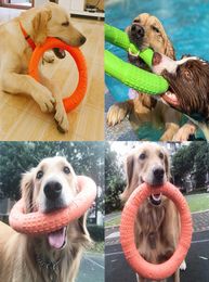 NEW Dog Toys for Big Dogs EVA Interactive Training Ring Puller Resistant for Dogs Pet Flying Discs Bite Ring Toy for Sma5469372