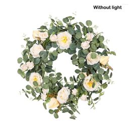 Decorative Flowers 3pack/lot Wall Decorations Simulated For Elegant And Low Environmental Impact Home Decor No Worry About White