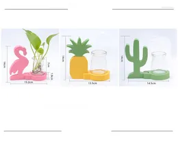 Candle Holders 1PC Flamingo Cactus Pineapple Holder Candlestick Party Home Decor Romantic MA 004