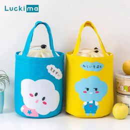 Storage Bags Portable Bag Thermal Lunch Nsulated Box Tote Dinner Container Cooler Food Organiser For Kids Women