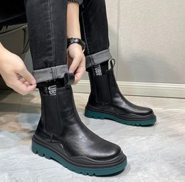 Men Rain Boots Man Chelsea Boots Male Ankle Boots Men Casual Men Rubber Rain Shoes Waterproof selling Style1667615