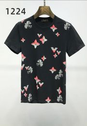 Fashion Mens Designer T Shirts Women Hip Hop Tops Short Sleeves High Quality Printing Men Stylist Tees Q0388718593