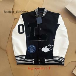 louiseviution Men's Jackets Fashion Brand Mens Women Jacket L Vintage Loose Long Sleeve Green Baseball Man's Hip Hop Autumn Varsity Casual Warm ba90