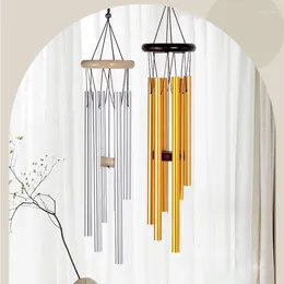 Decorative Figurines 12 Tube Wind Chime Good Luck Decorations Home Bell Pendant Gardens Hanging Garden Lucky Birthday Gift