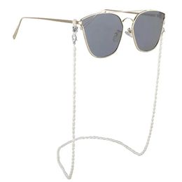 Fashion Natural pearl glasses chain Eyeglass Holder Hanging Neck Chain Eyeglasses chain Retainer Strap 240604