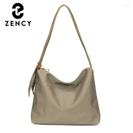 Shoulder Bags Zency Large Capacity Soft Nylon Women's Bag Handbag Simple Fashion Elegant Commute Outdoor Shopper