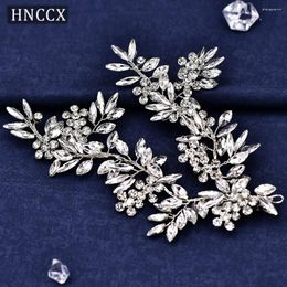 Hair Clips HNCCX Shiny Rhinestone Wedding Hairpins Headpieces Elegant Girls Bridal Headband Princess Luxury Party Ornaments CP271