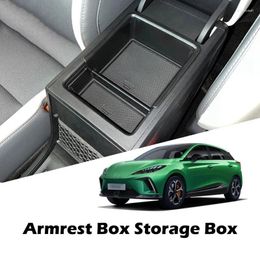 Interior Accessories Car Central Armrest Storage Box For MG 4 MG4 EV 2024 Centre Console Organiser Containers Tray Parts
