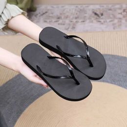 Slippers Flip Flops Women Summer Outside Flat Bottomed Beach Shoes Sandals for Slide Indoor House Chaussure Femme H240605 DL2O