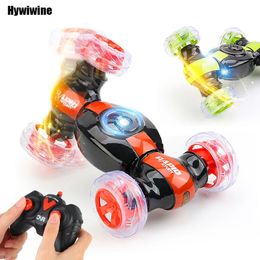 Remote Control Car Rc Drift 4WD Radio Gesture Induction Music Light High Speed Stunt Off Road Vehicle Gift Toys for Kids 240530
