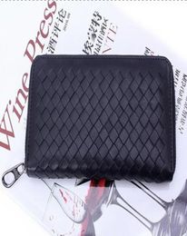 Whole Fashion Men039s walletl Sheepskin Leather Nappa Zip Around Wallet Hand Bag First Class Genuine Leather Long Wallet Go9271106