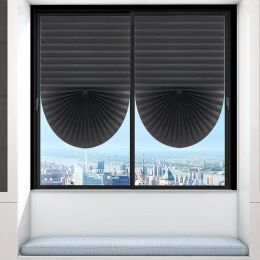 Shutters Blackout Blind for Window Pleated Blinds Cordless Shade Light Filtering Shades for Bathroom Kitchen Office curtains for windows