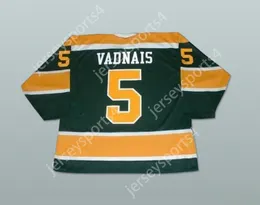 Custom CAROL VADNAIS 5 CALIFORNIA GOLDEN SEALS HOCKEY JERSEY S-M-L-XL-XXL-3XL-4XL-5XL-6XL