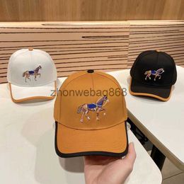 Ball Caps Designers Luxury baseball cap solid color letter Animals duck tongue hats sports temperament hundred take couple casual travel sunshade hat very good J240