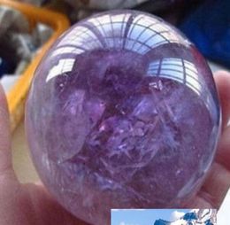 Arts and Crafts Natural Pink Amethyst Quartz Stone Sphere Crystal Fluorite Ball Healing Gemstone 18mm20mm Gift For Familly Frie j1586635