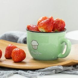Mugs Ceramic Coffee Cup With Lid Simple Design Cute Milk Creative Home Supplies Couple Christmas Gift Desk Desktop Mug