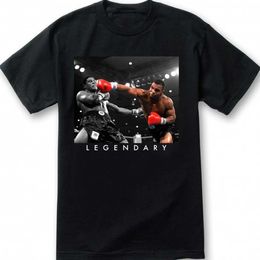 Men's T-Shirts Boxing Legendary Mike Tyson Boxing Fan T-Shirt. Summer Cotton Short Sleeve O-Neck Mens T Shirt